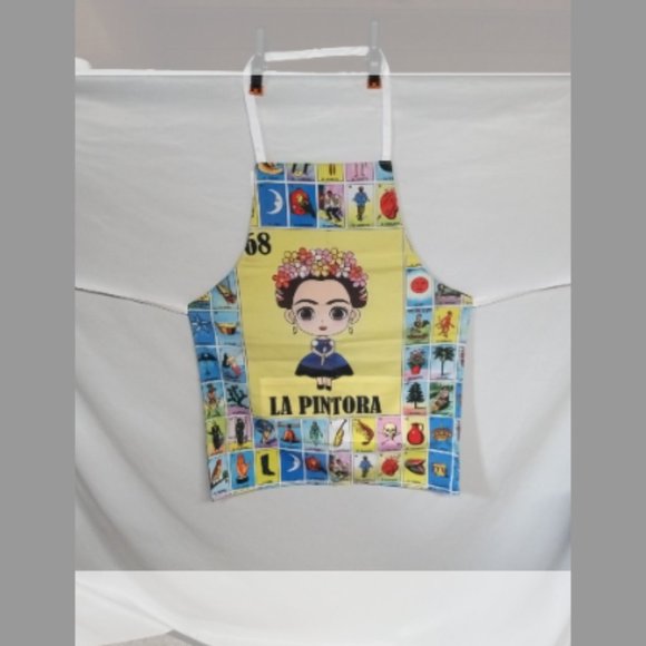 Cooking Apron  LA Pintora A4 Adult   Frida Kalo - Picture 1 of 2